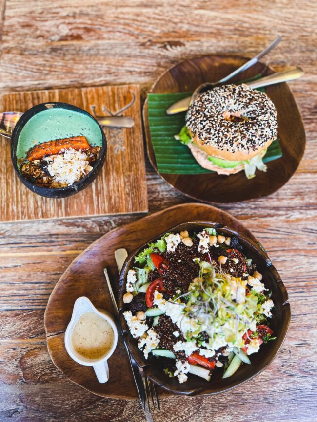 healthy lunch Gili Trawangan